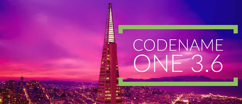 Codename One 3.6 Now Live & Special Sale